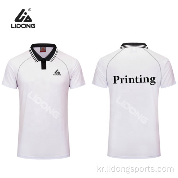 맞춤형 폴로 티셔츠 디자인 인쇄